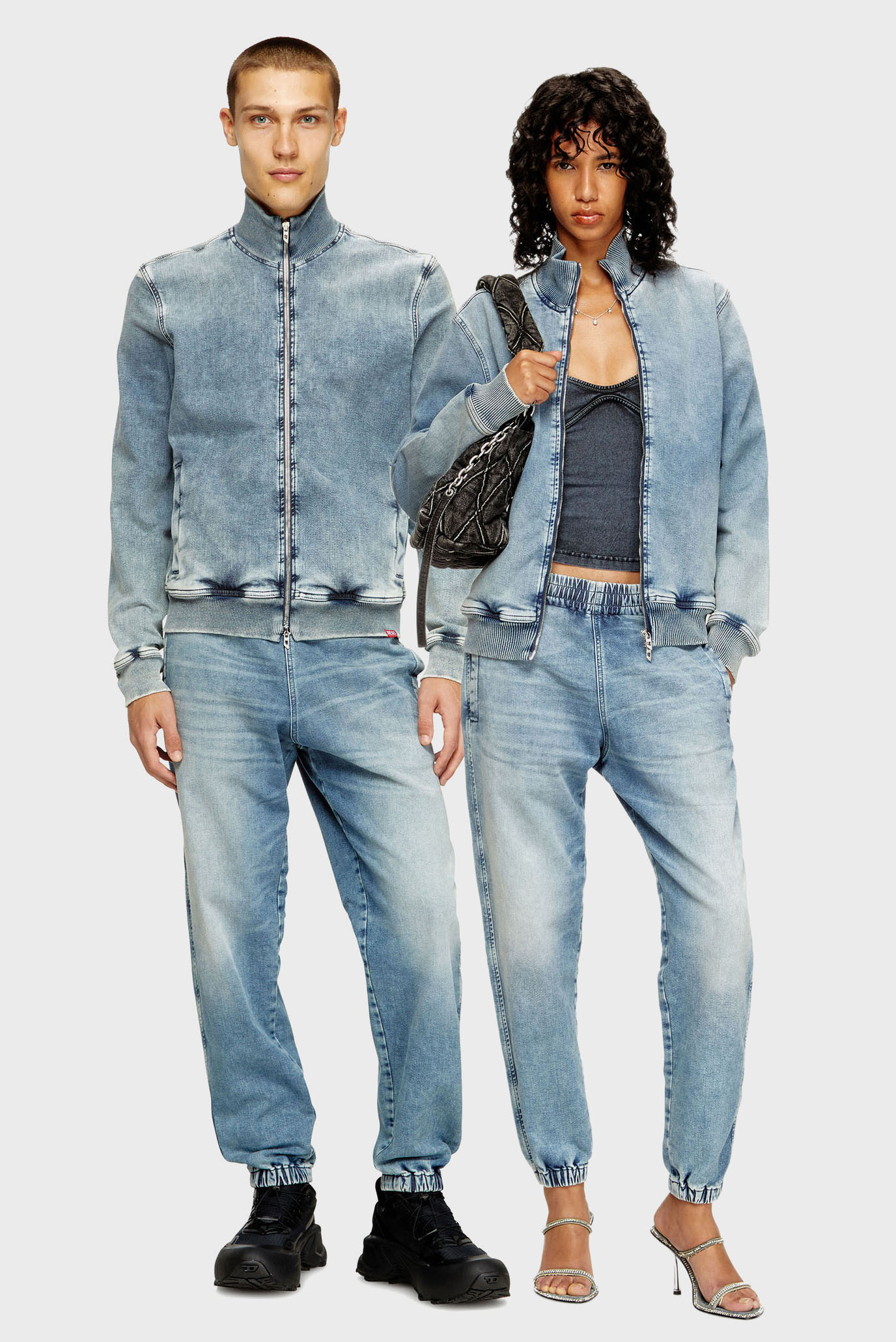 Джинсы D-LABB-S TRACK Sweat jeans 7