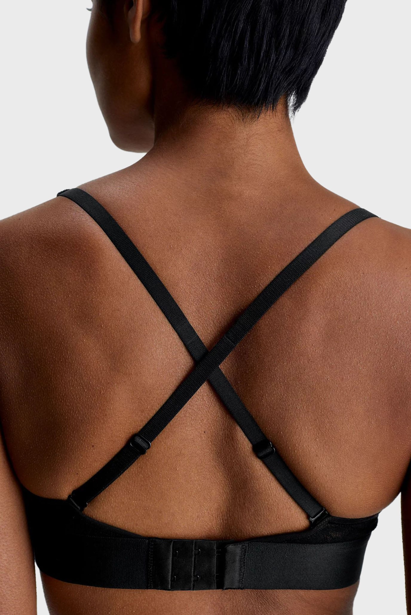 Женский черный бюстгальтер UNLINED BRALETTE 10