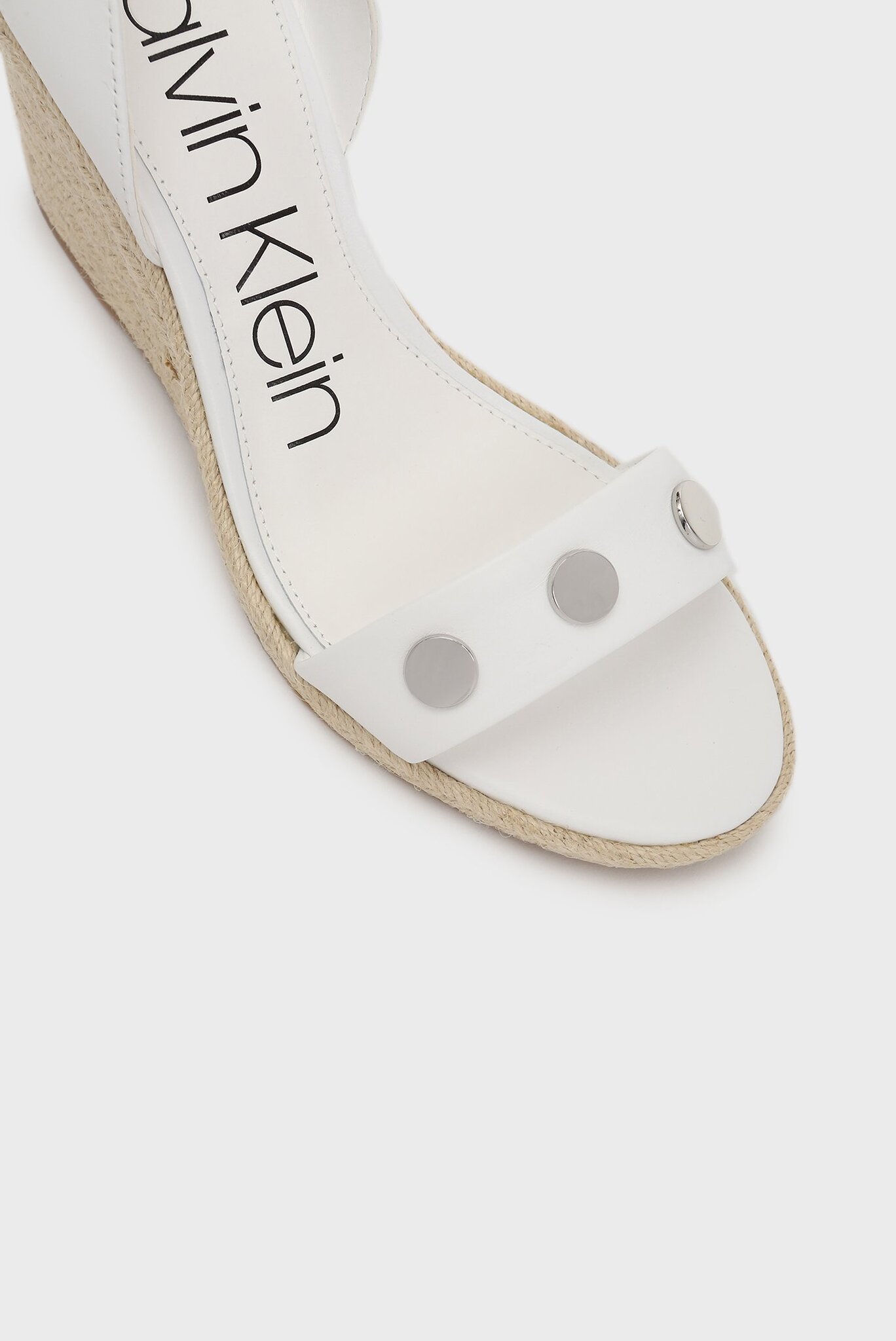 Женские белые кожаные босоножки BRETTE NAPPA 5