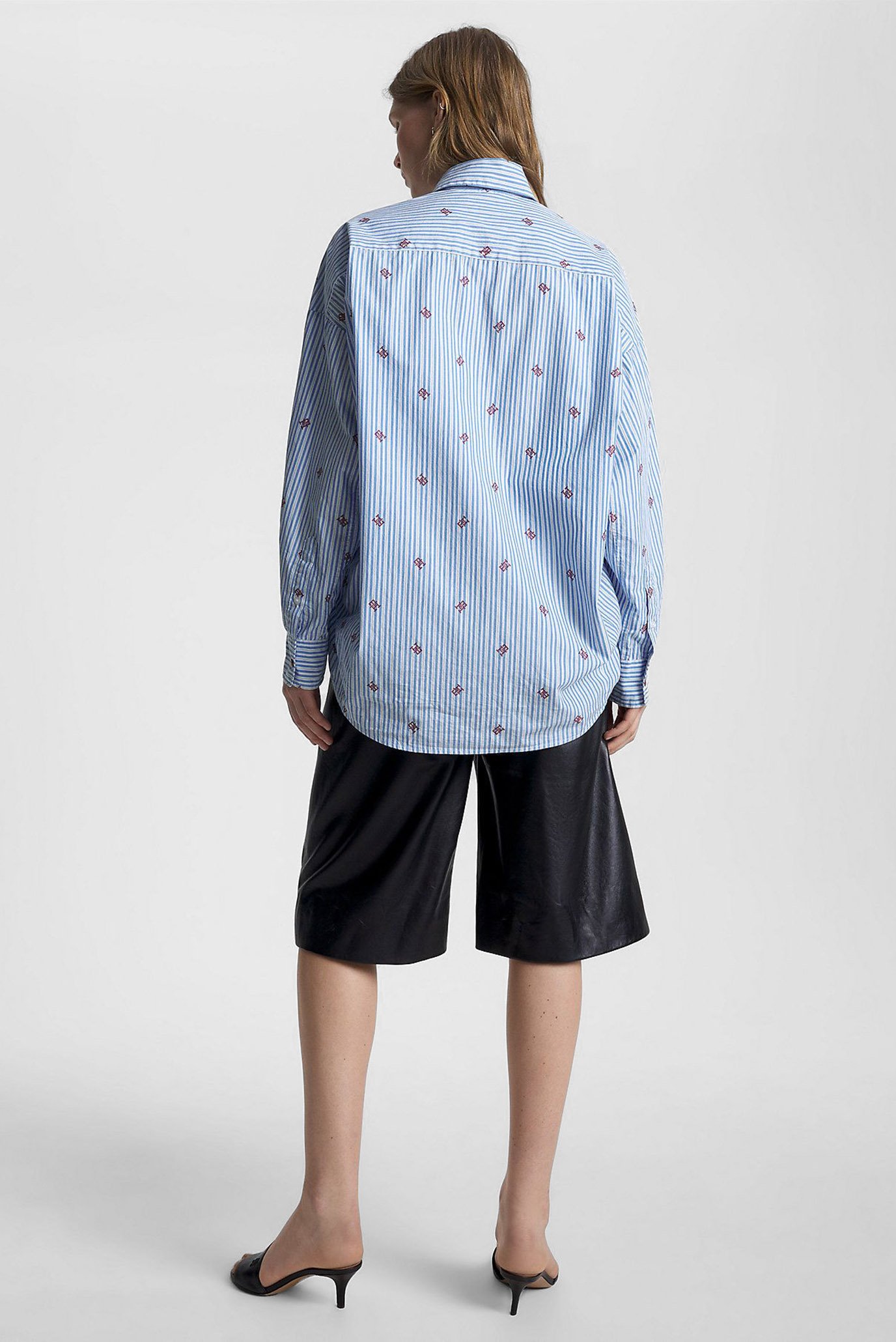 Рубашка CMD STRIPE NEW OVERSZD CO SHIRTTommy Hilfiger Рубашка CMD STRIPE NEW OVERSZD CO SHIRT 3