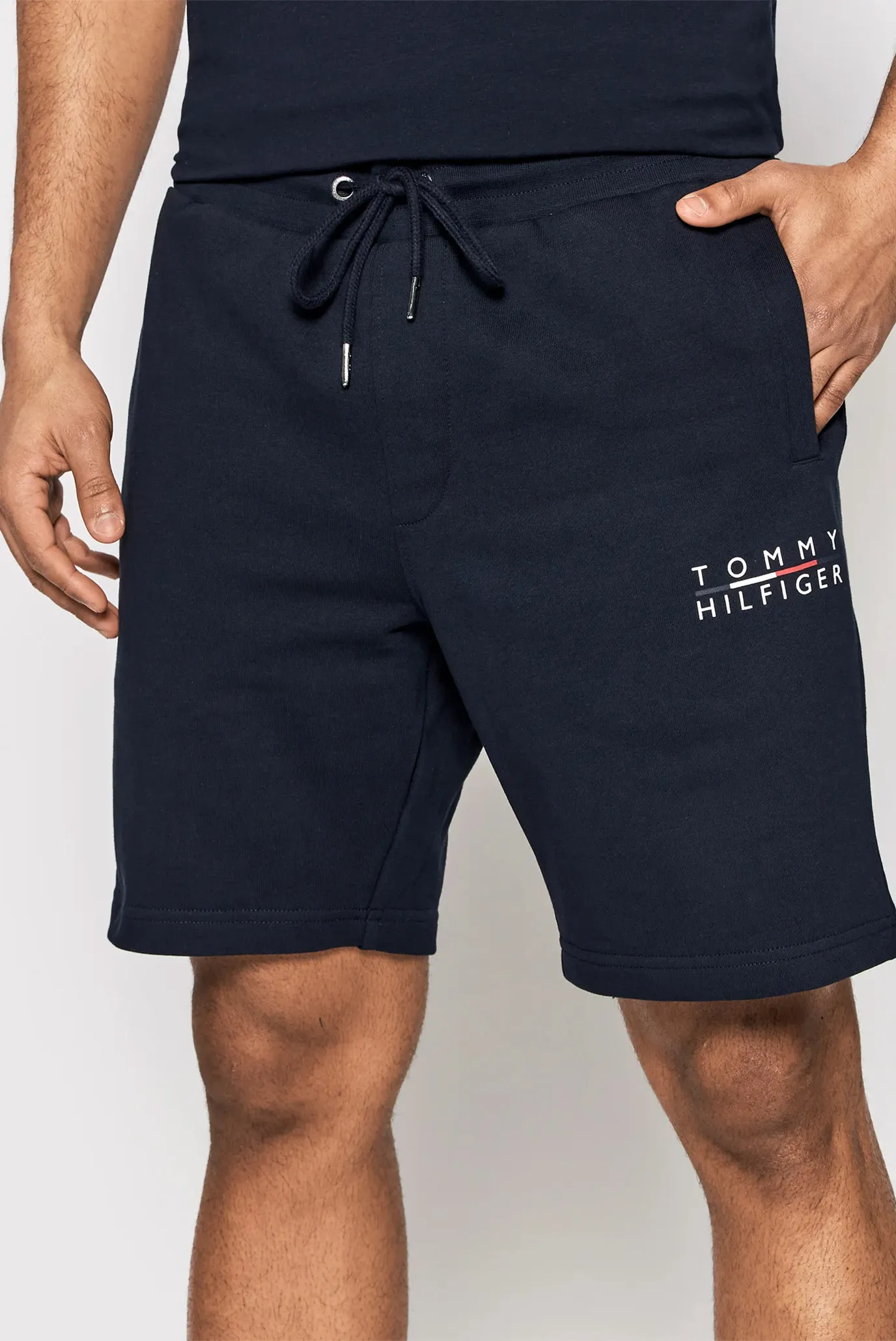 Мужские темно-синие шорты SQUARE LOGO 5