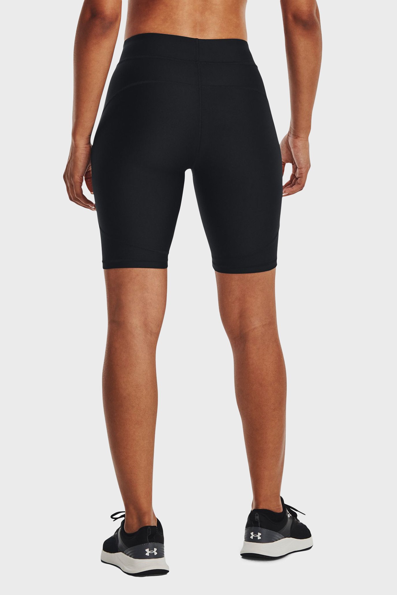 Женские черные велосипедки UA HG Authentics Long Sts 3