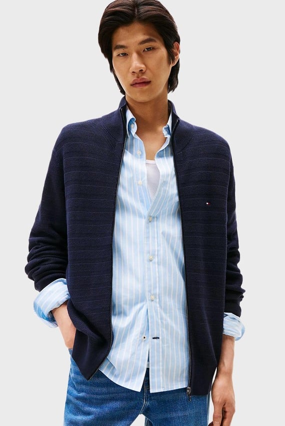 Кардиган/STRIPE STRUCTURE ZIP THRU Tommy Hilfiger Кардиган/STRIPE STRUCTURE ZIP THRU Tommy Hilfiger