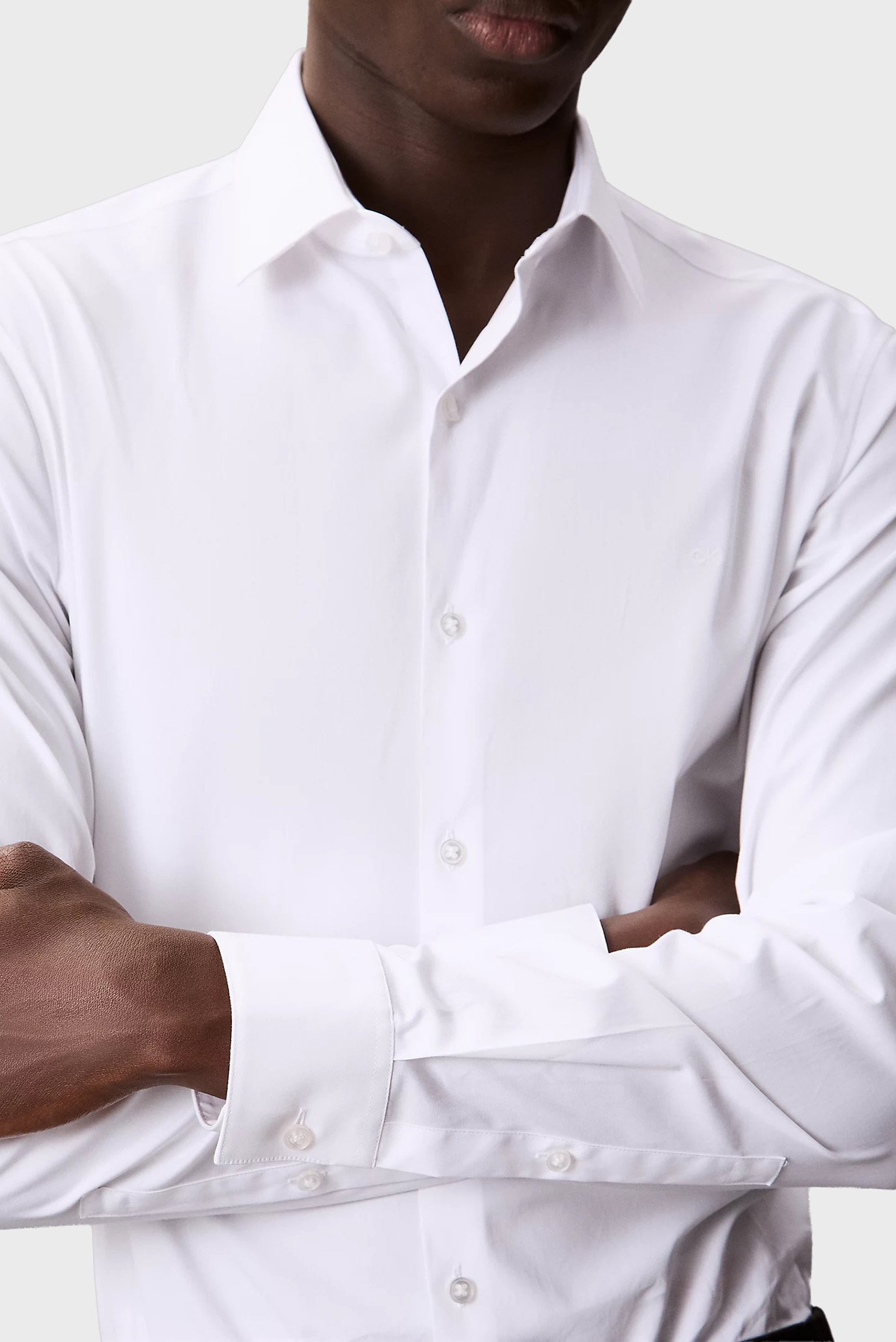 Рубашка SLIM ESNTL POPLIN NOS STR SLD 5