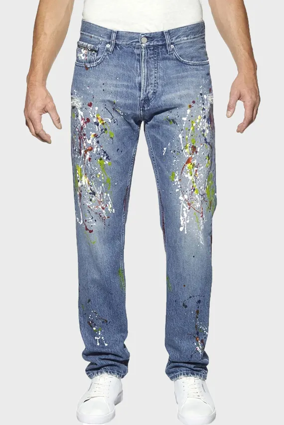 Джинсы Iconic Slim-Sterling Blue Calvin Klein Jeans