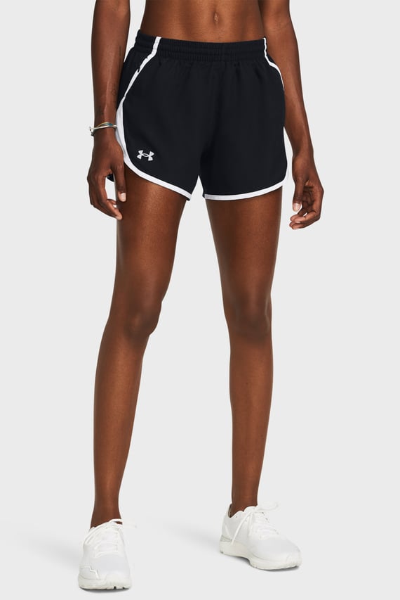 Женские черные шорты UA Fly By 3'' Shorts