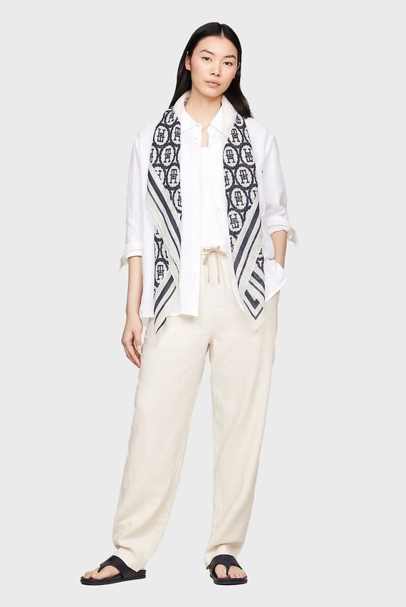 Шарф/BEACH SUMMER LINEN SQUARE