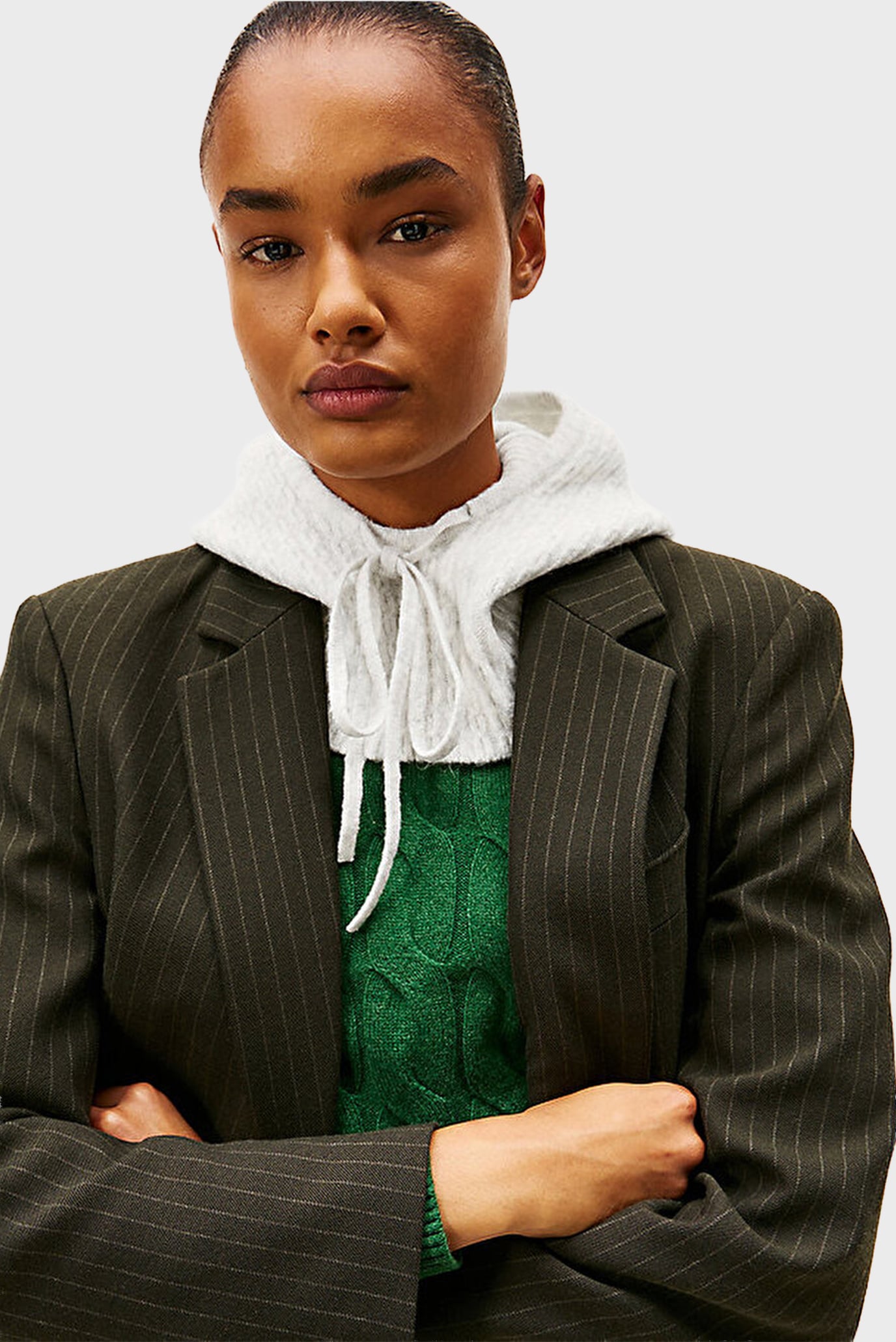 Шапка TH CABLE ENAMEL FLAG BALACLAVA 5