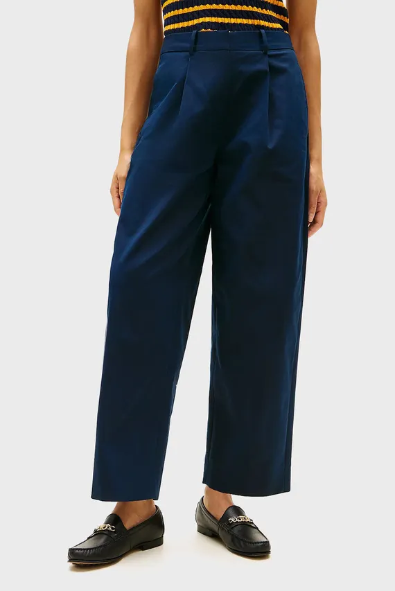 Штаны COTTON BARREL PLEATED CHINO Tommy Hilfiger