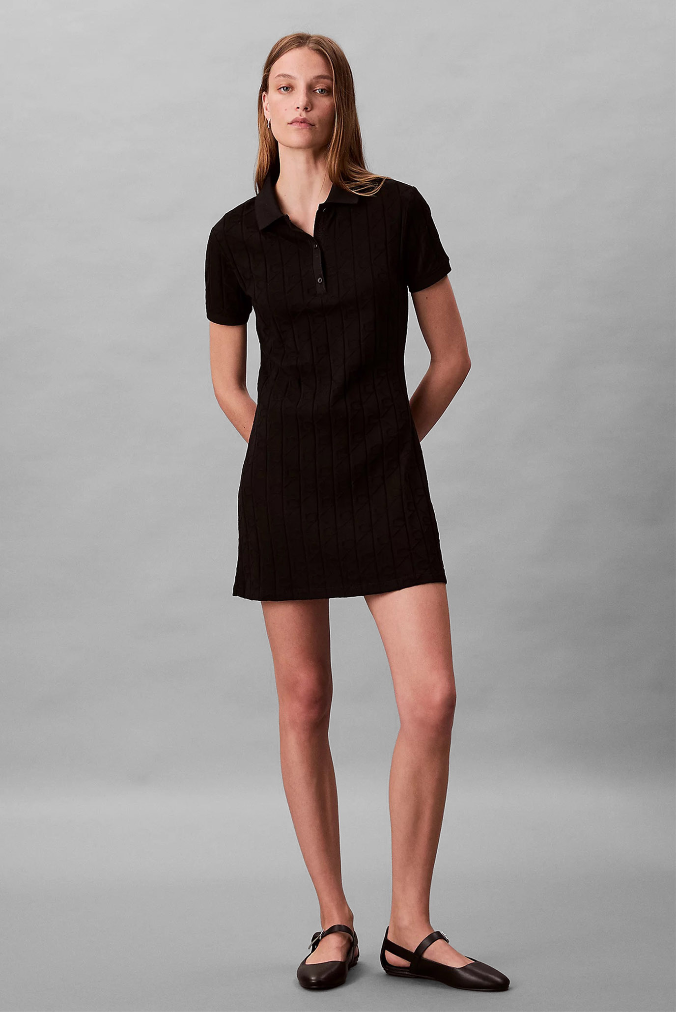 Платье SS AOP JACQUARD MINI DRESS 4