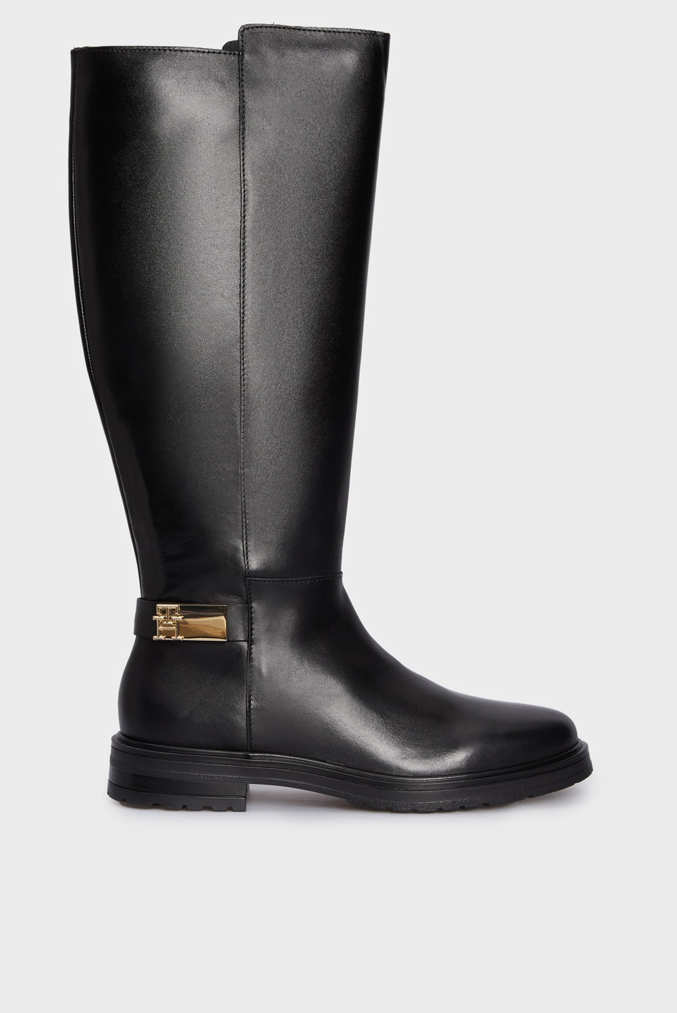 Сапоги/TH LOGO LEATHER LONG BOOT 1