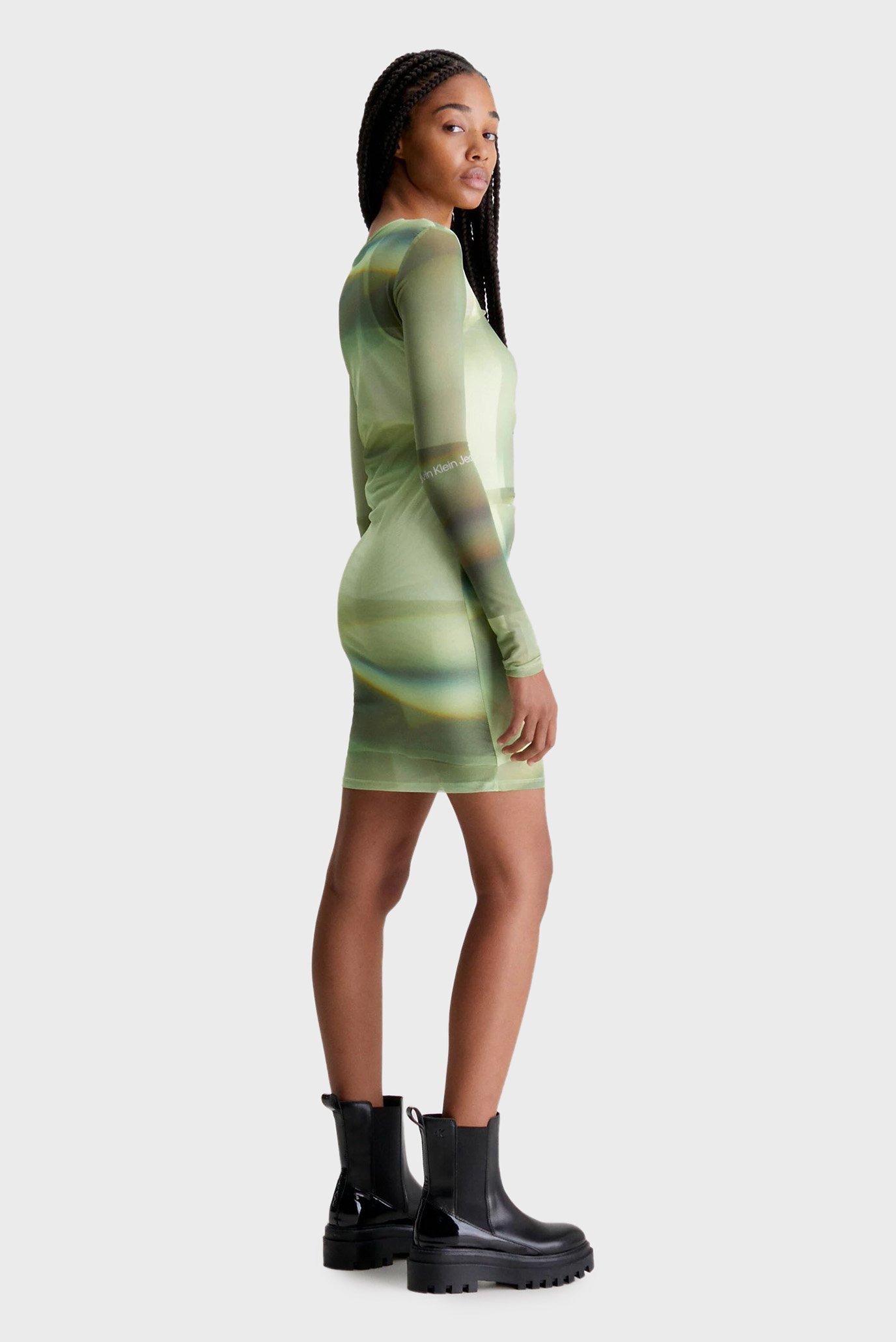 Платье ILLUMINATED AOP MESH DRESS 2