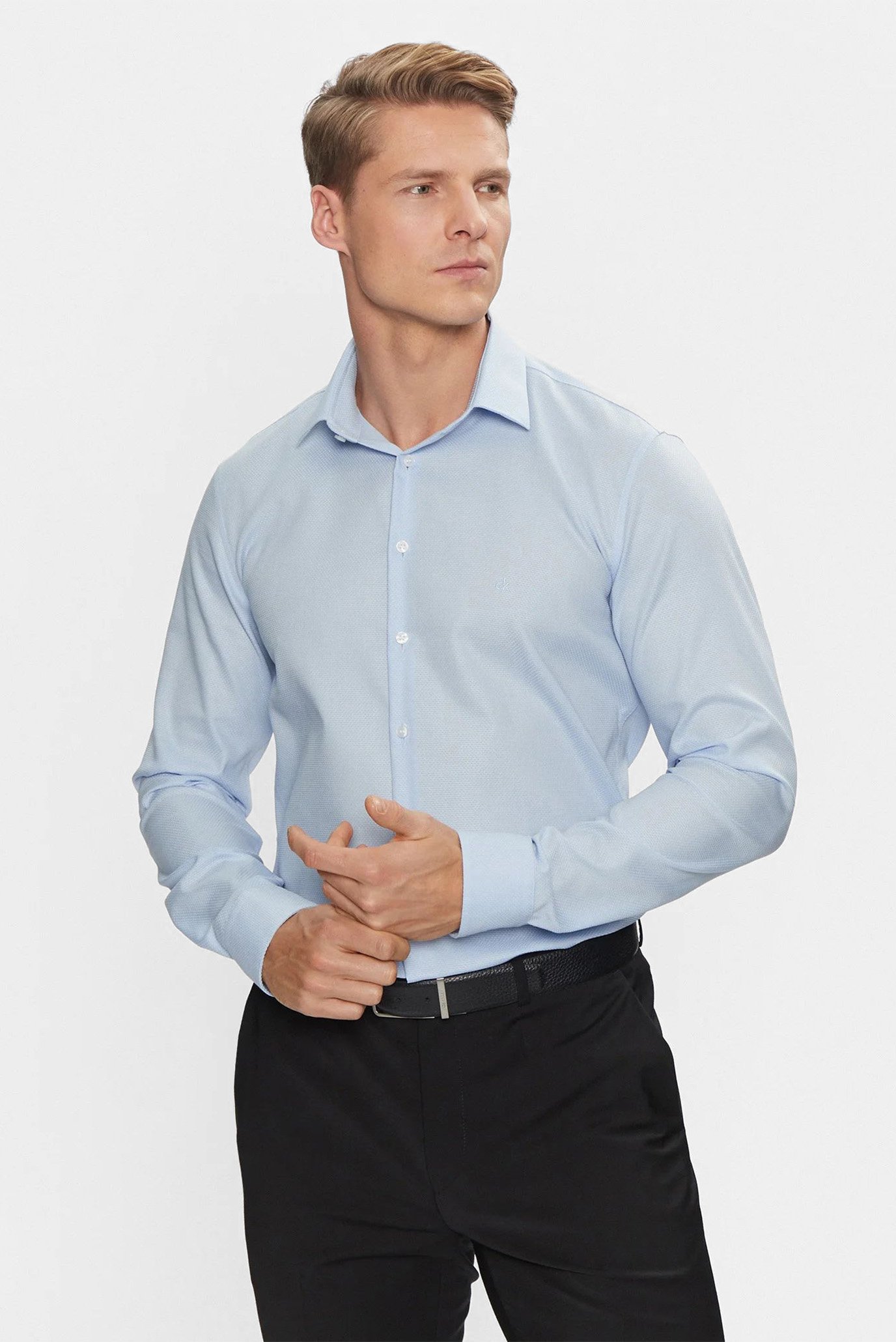 Рубашка NON IRON TONAL STRCT SLIM SHIRT 1