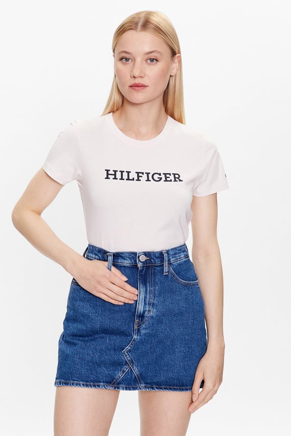 Футболка SLIM MONOTYPE PRINT C-NK SS Tommy Hilfiger