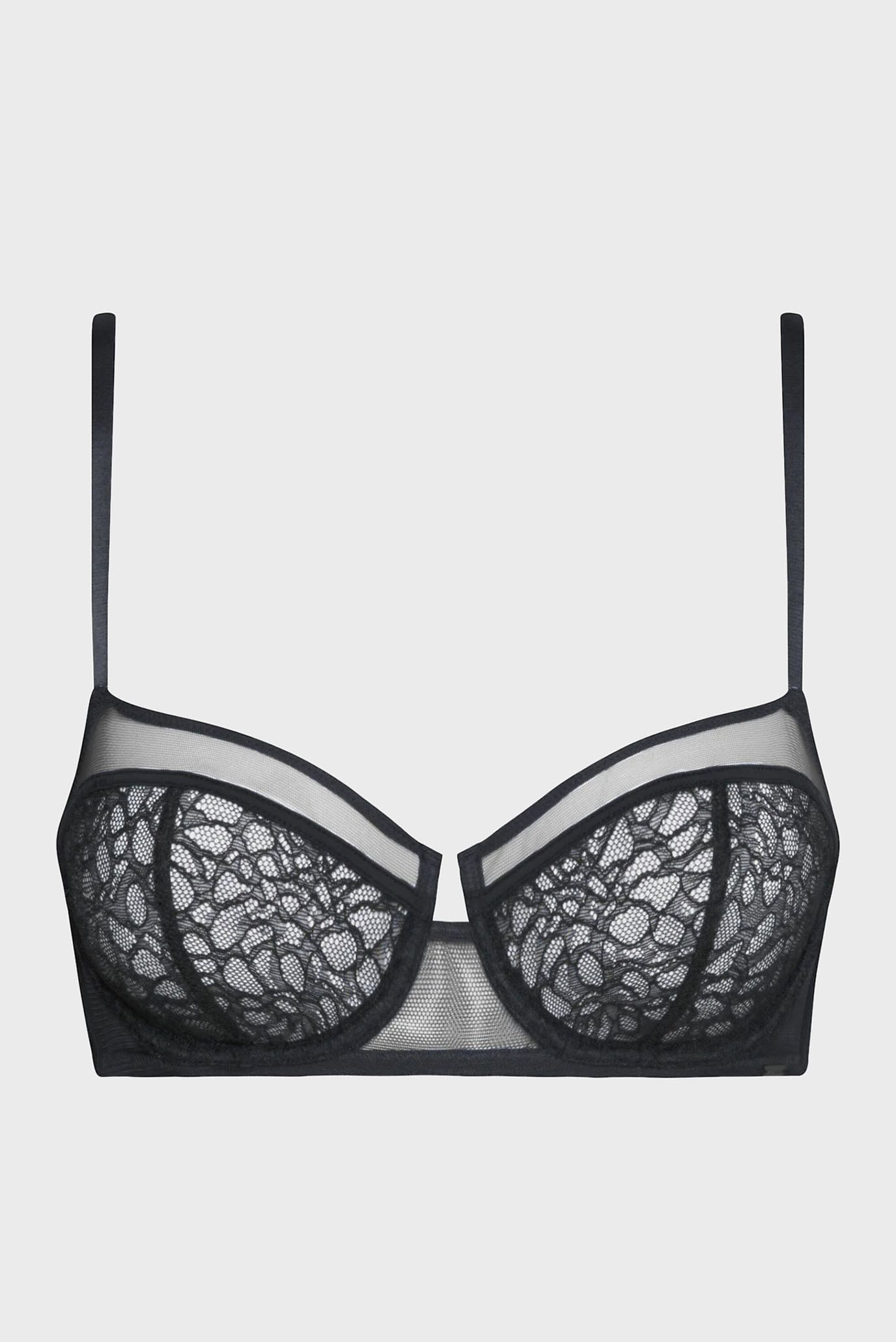 Женский черный бюстгальтер UNLINED BALCONETTE 6