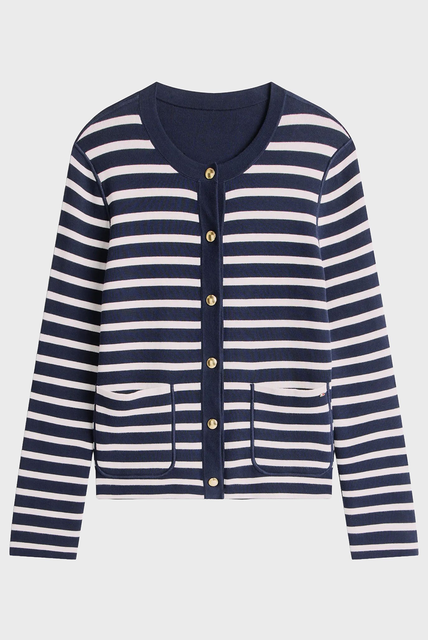 Кардиган CO JERSEY REVERSIBLE LS CARDITommy Hilfiger Кардиган CO JERSEY REVERSIBLE LS CARDI 6