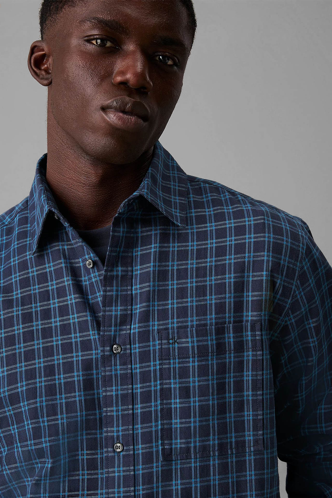 Рубашка TWILL CHECK COMFORT FIT SHIRT 4