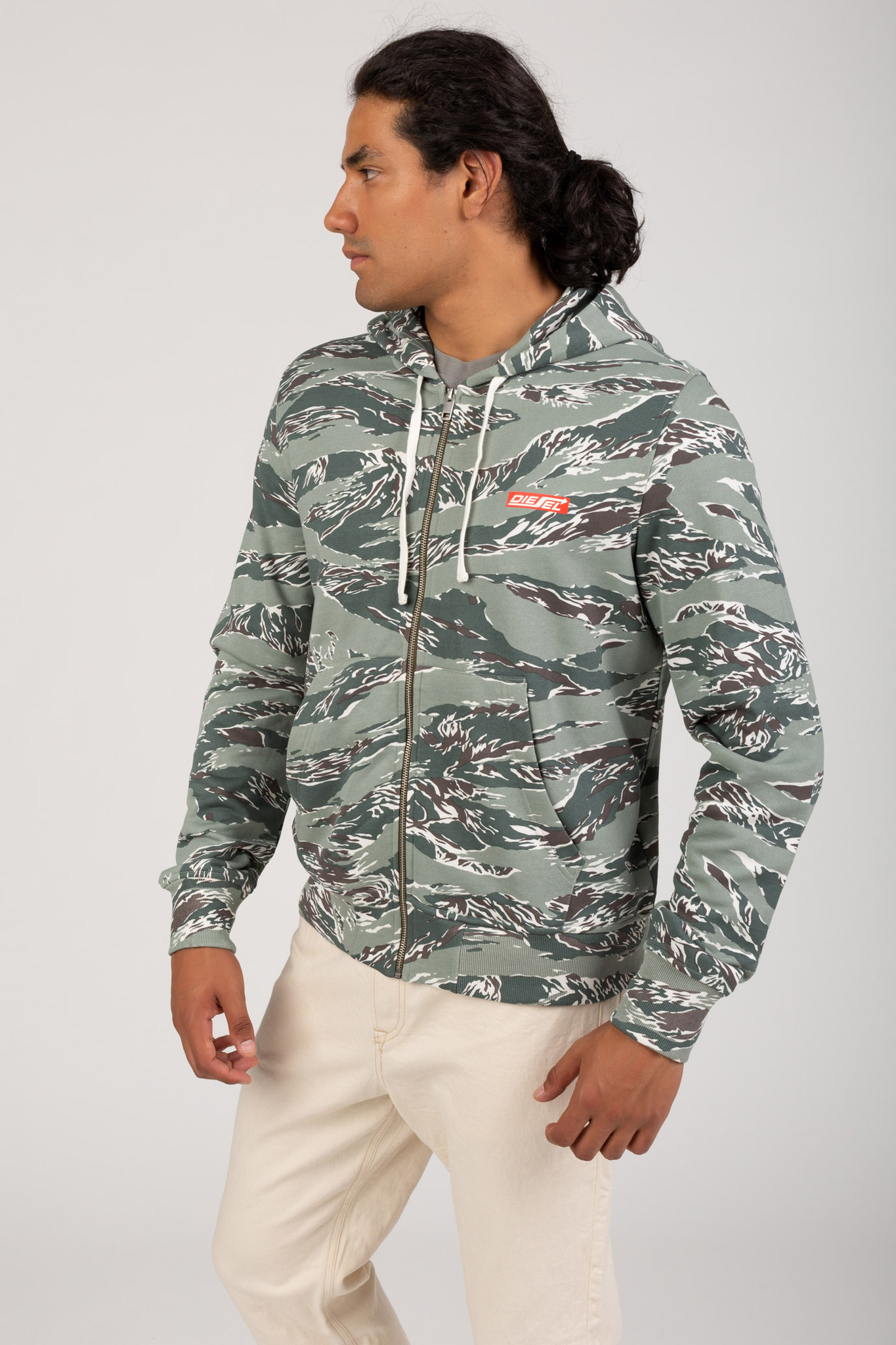 Реглан S-GINN-HOOD-ZIP-HS1 SWEAT-SHIRT Diesel Реглан S-GINN-HOOD-ZIP-HS1 SWEAT-SHIRT 2