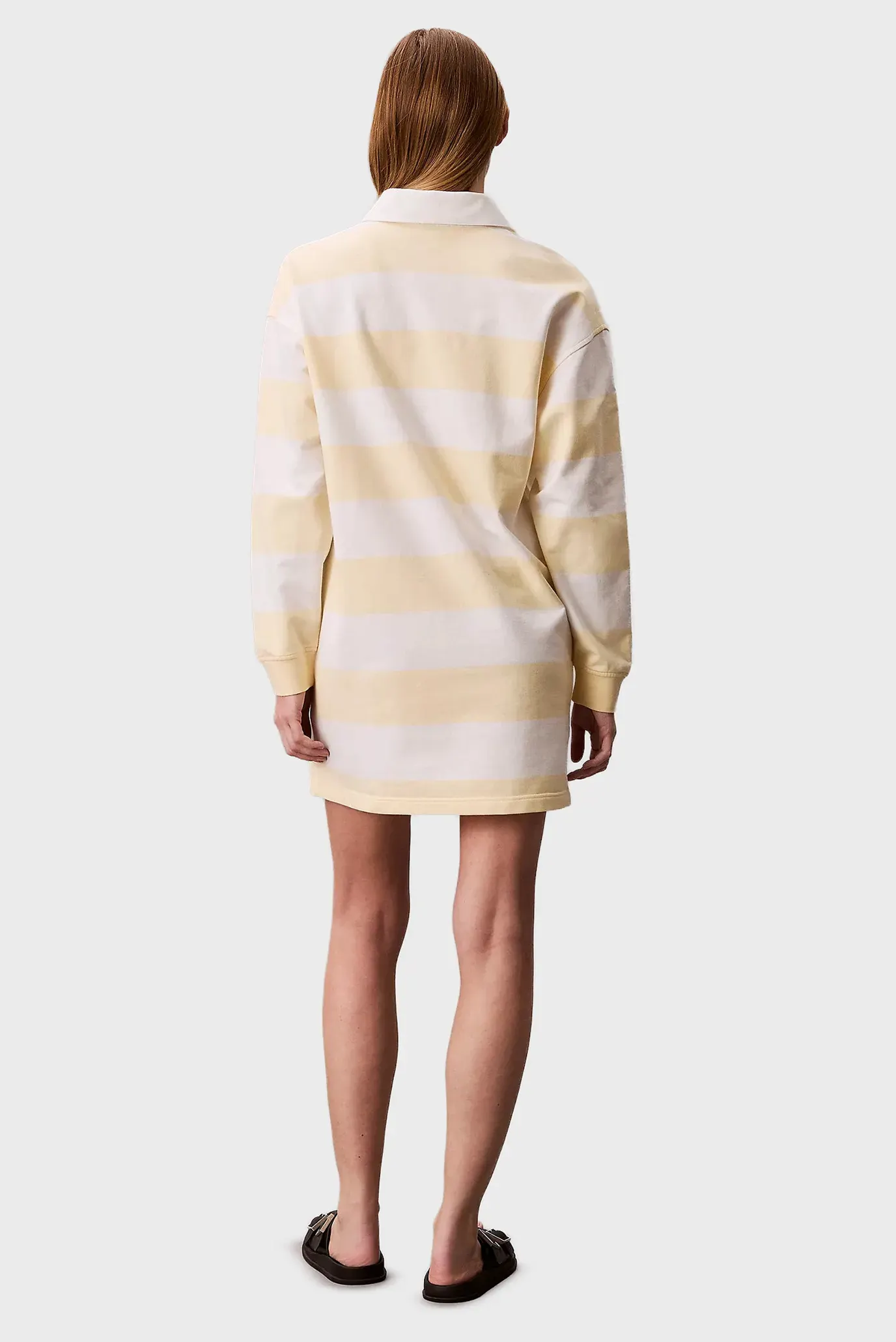 Платье LS VARSITY STRIPE MINI POLO DRES 3