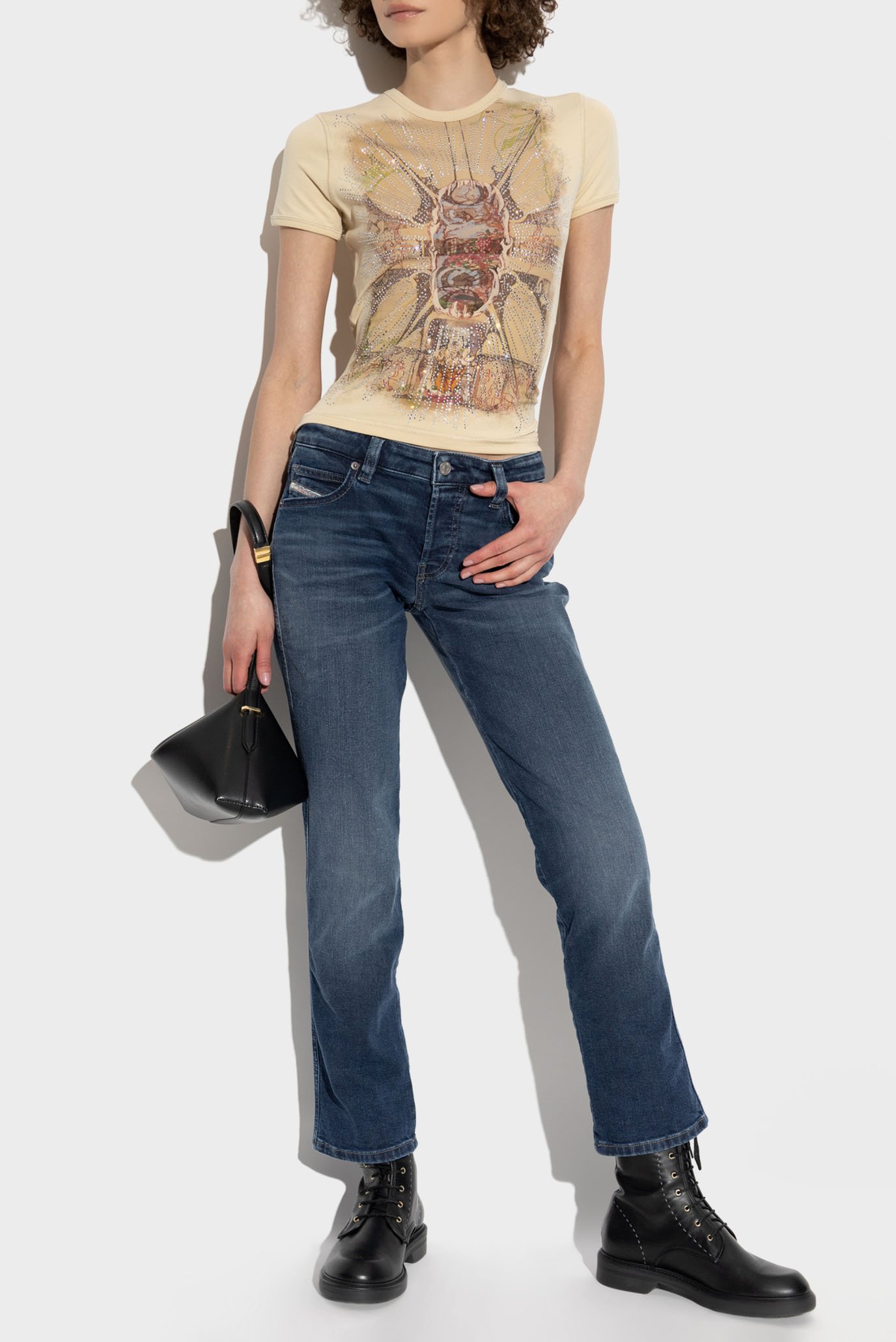 Футболка T-UNCUTIES-LONG-R14 MAGLIETTADiesel Футболка T-UNCUTIES-LONG-R14 MAGLIETTA 2