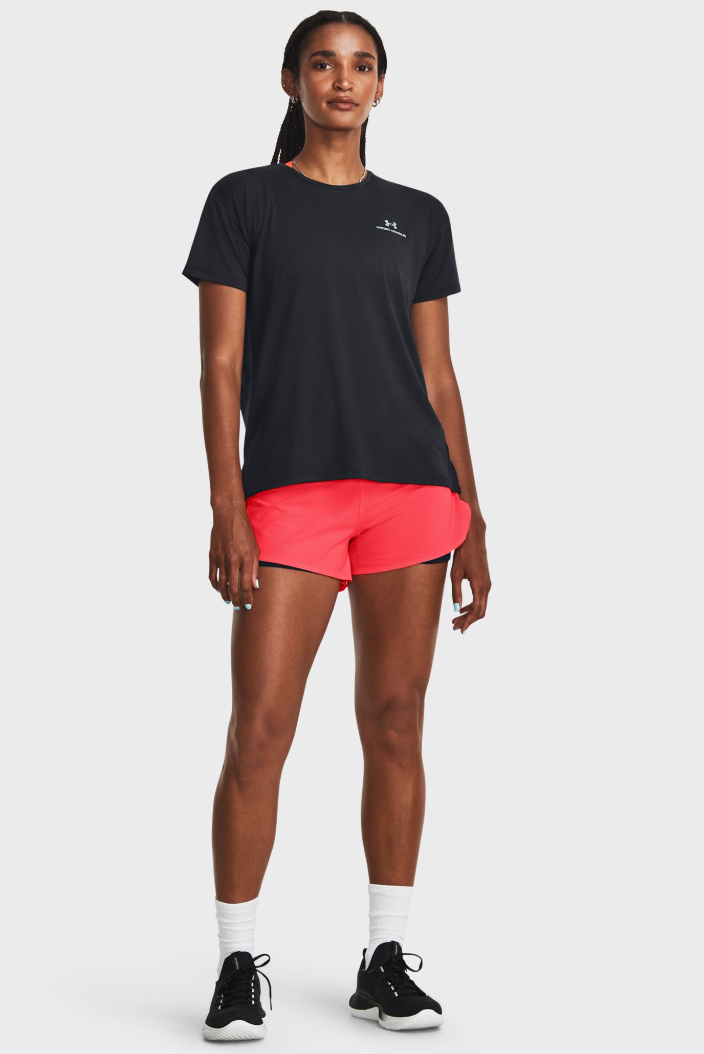 Женские коралловые шорты Flex Woven 2-in-1 Short 2