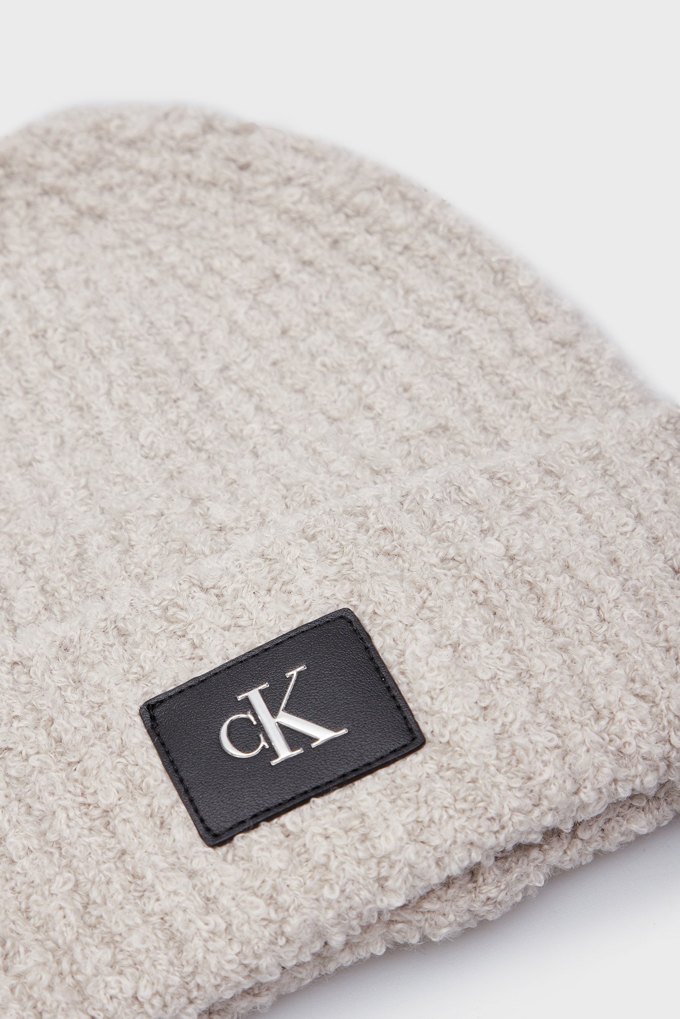 Женская серая шапка HARDWARE BEANIE 4