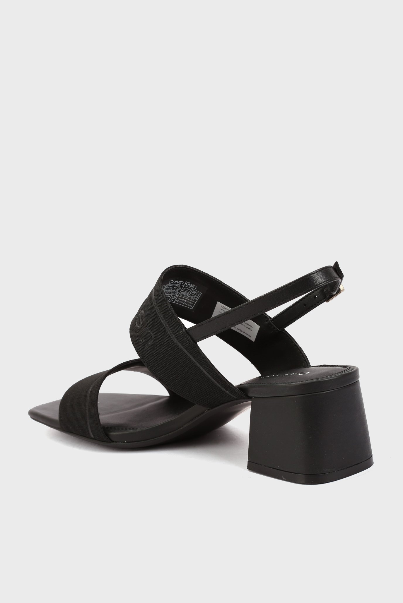 Босоножки SQUARED BLK HL SANDAL 45 HE 3