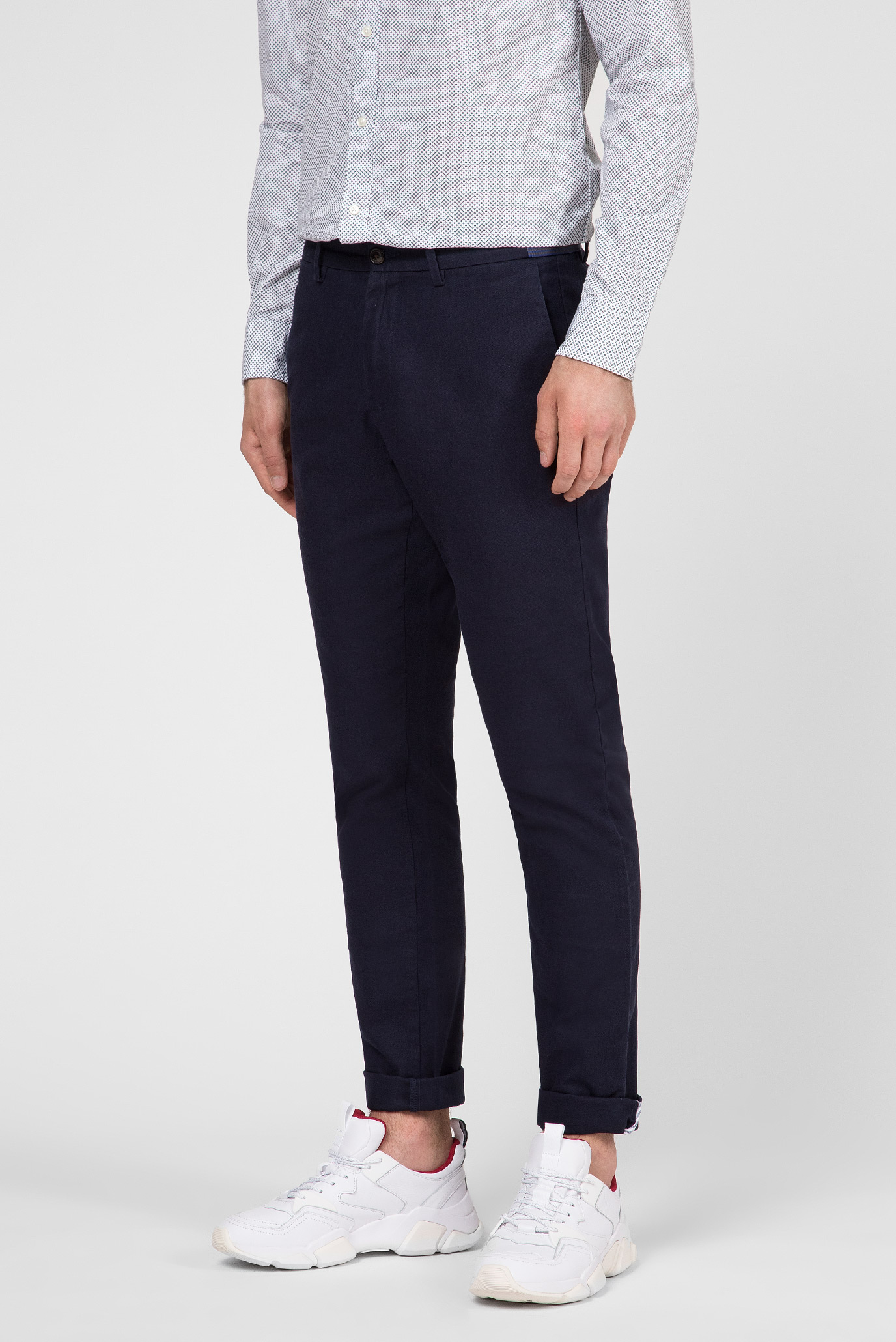 Мужские темно-синие чиносы DENTON 7