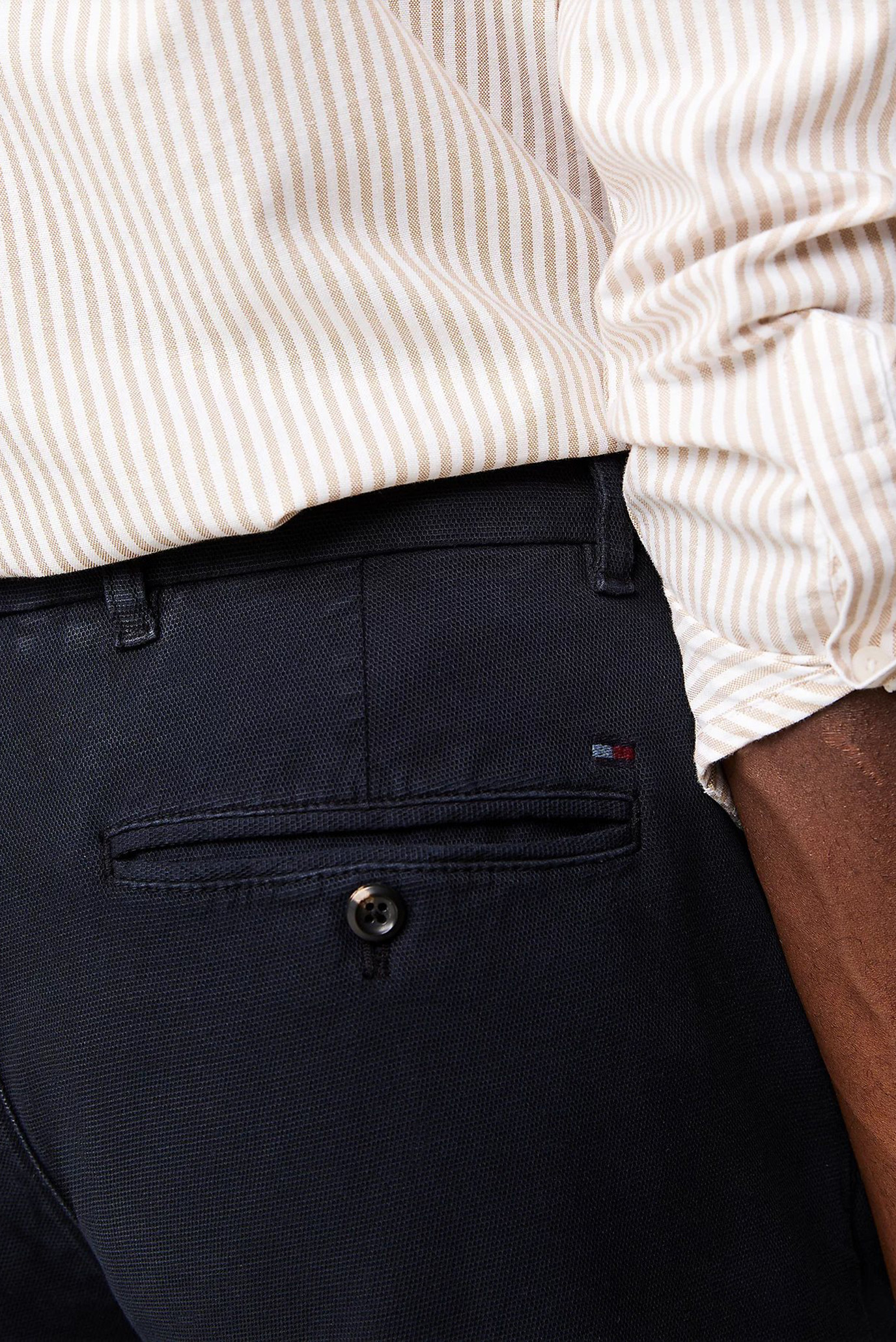 Мужские темно-синие чиносы CHINO BLEECKER STRUCTURE GMD 4