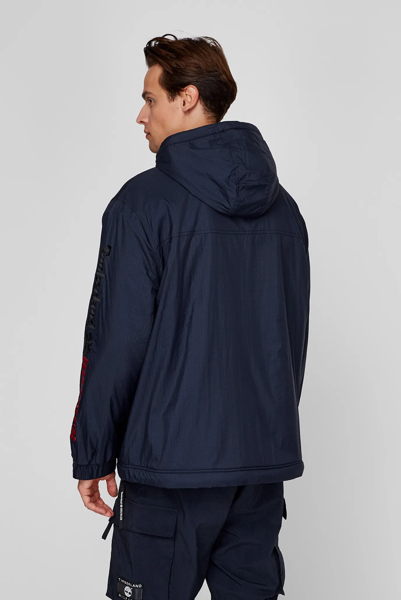 Мужской синий анорак Tommy Hilfiger x Timberland 4
