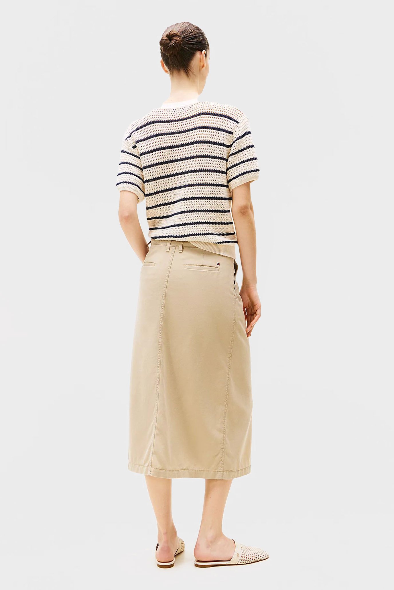 Юбка CO BLEND MIDI SKIRTTommy Hilfiger Юбка CO BLEND MIDI SKIRT 3