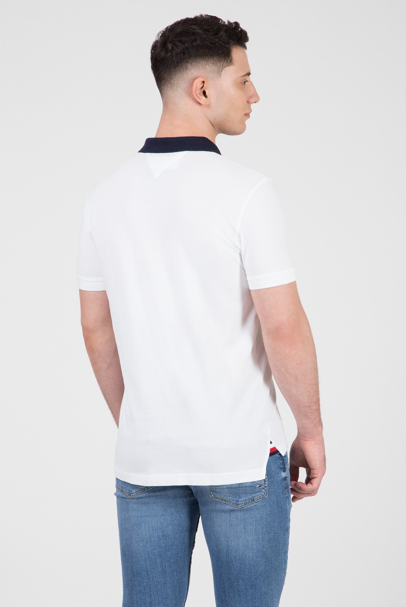 Мужское белое поло 1985 3