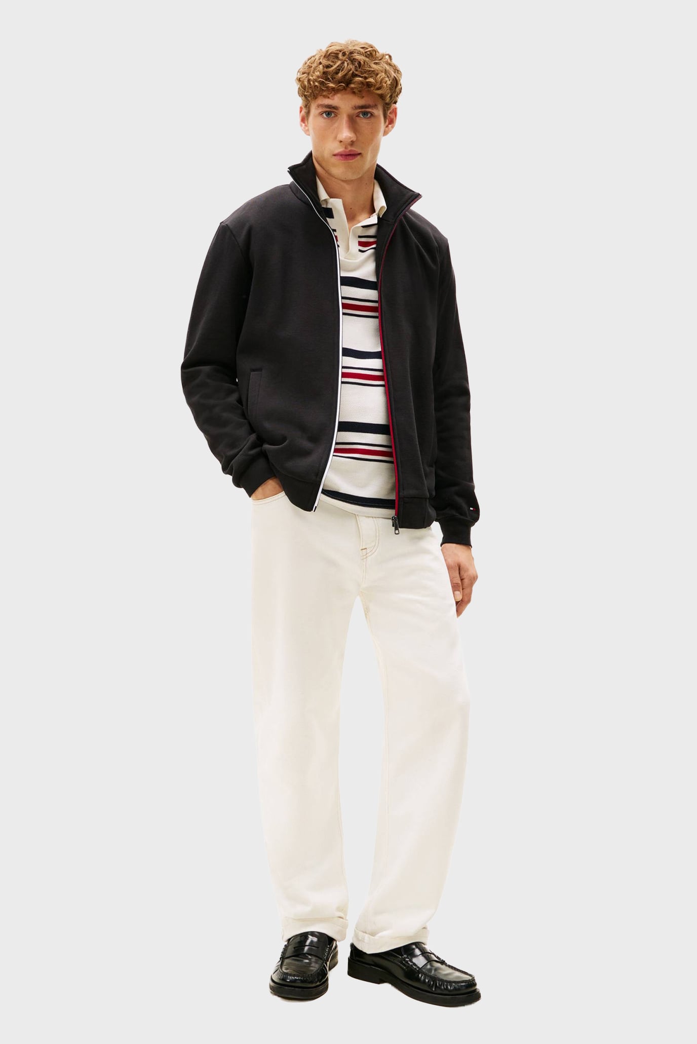 Реглан GLOBAL STRIPE ZIP THROUGH 3