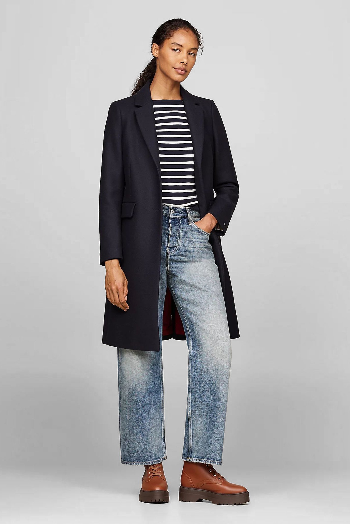 Ботинки LEATHER ELASTIC RIB LACEUP 6