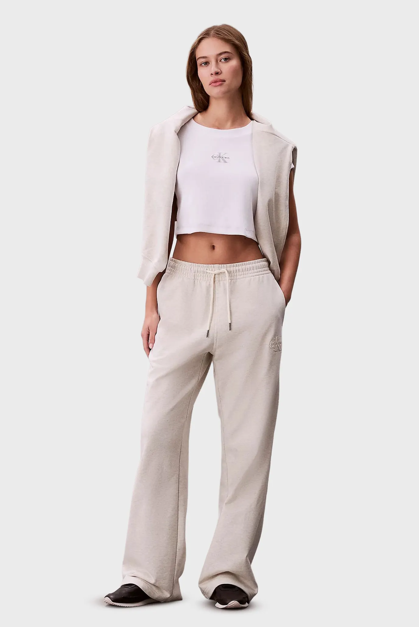 Штаны спортивные EMBOSSED MONOLOGO TERRY SWEATPAN 2