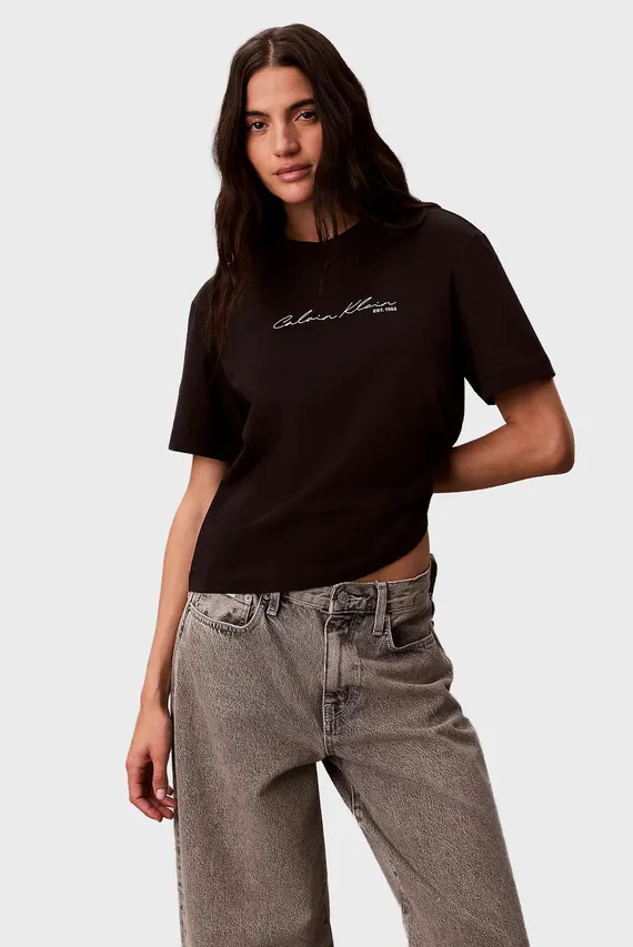 Футболка SS GRAPHIC BOXY TEE Calvin Klein Jeans