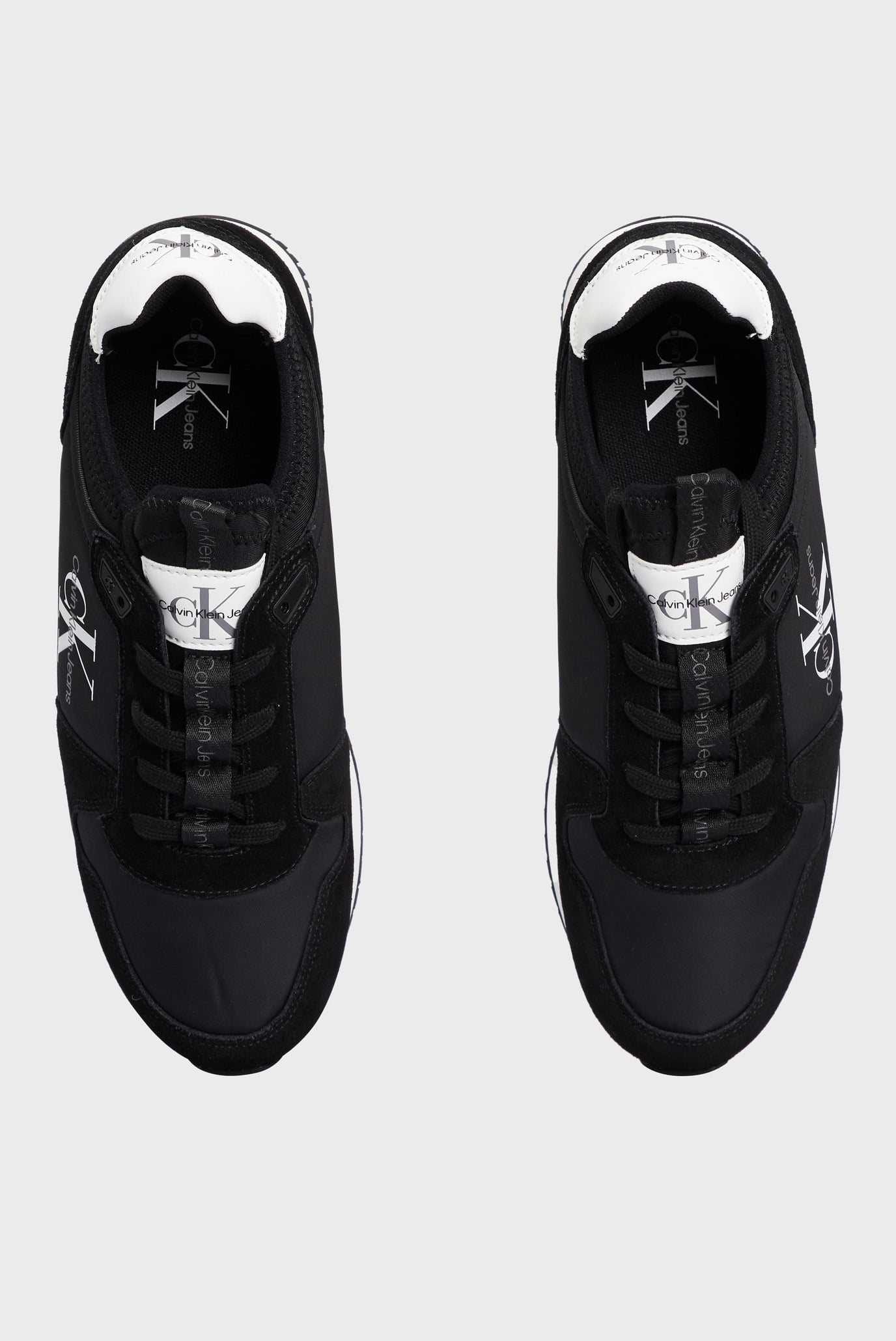 Мужские черные кроссовки RUNNER SOCK LACEUP NY-LTH 4