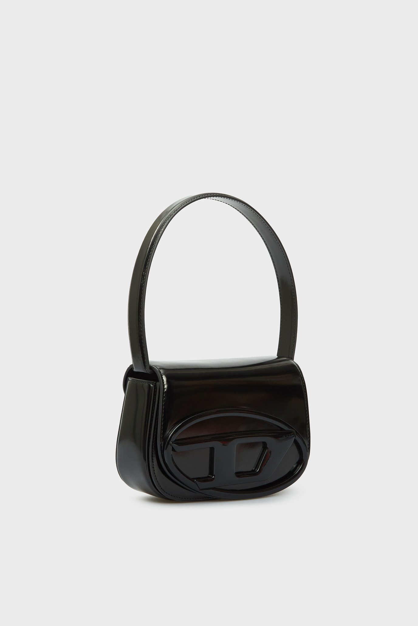 Женская черная кожаная сумка 1DRDiesel Женская черная кожаная сумка 1DR 4