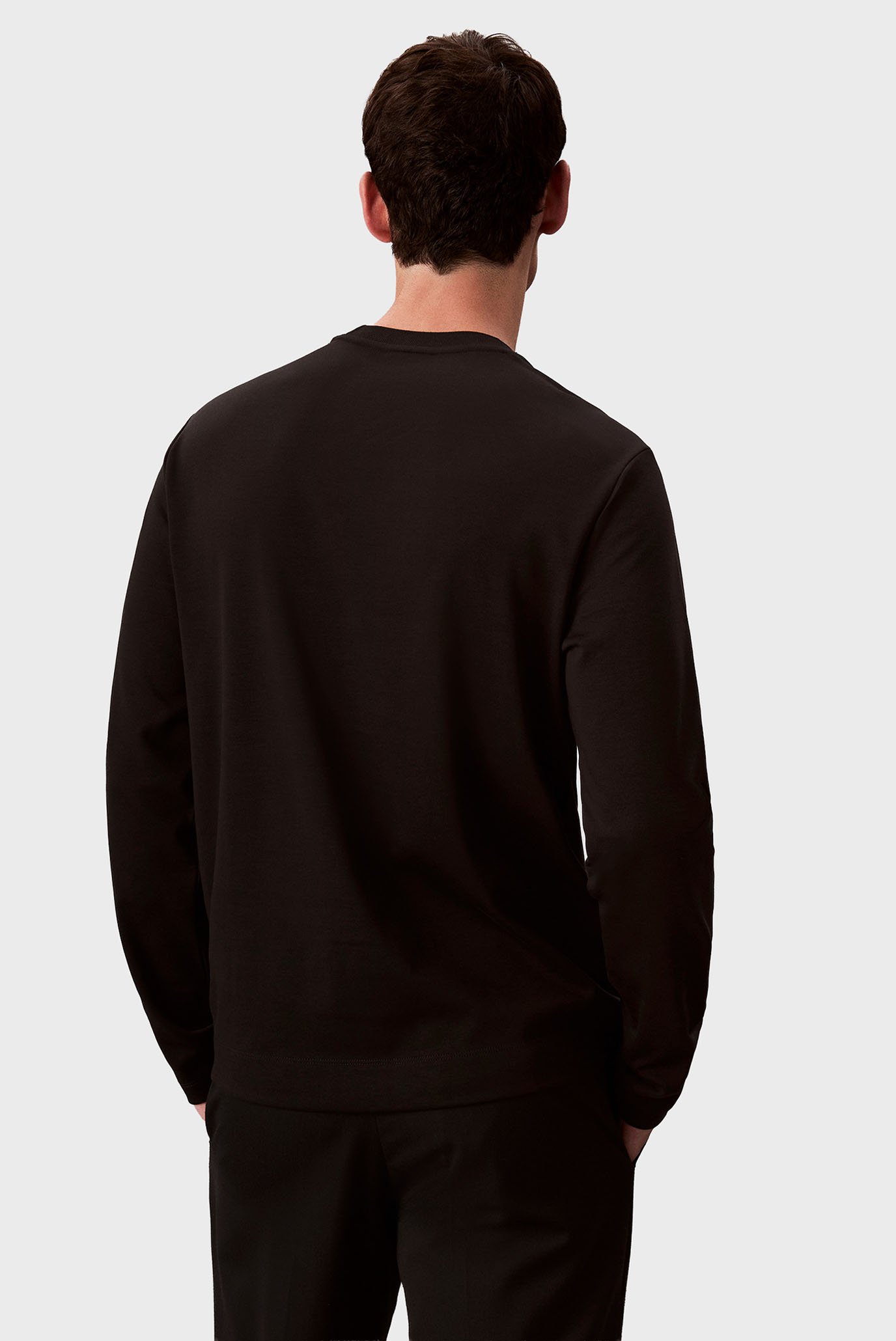 Лонгслив LS LUXE INTERLOCK COTTON CREWNK 3