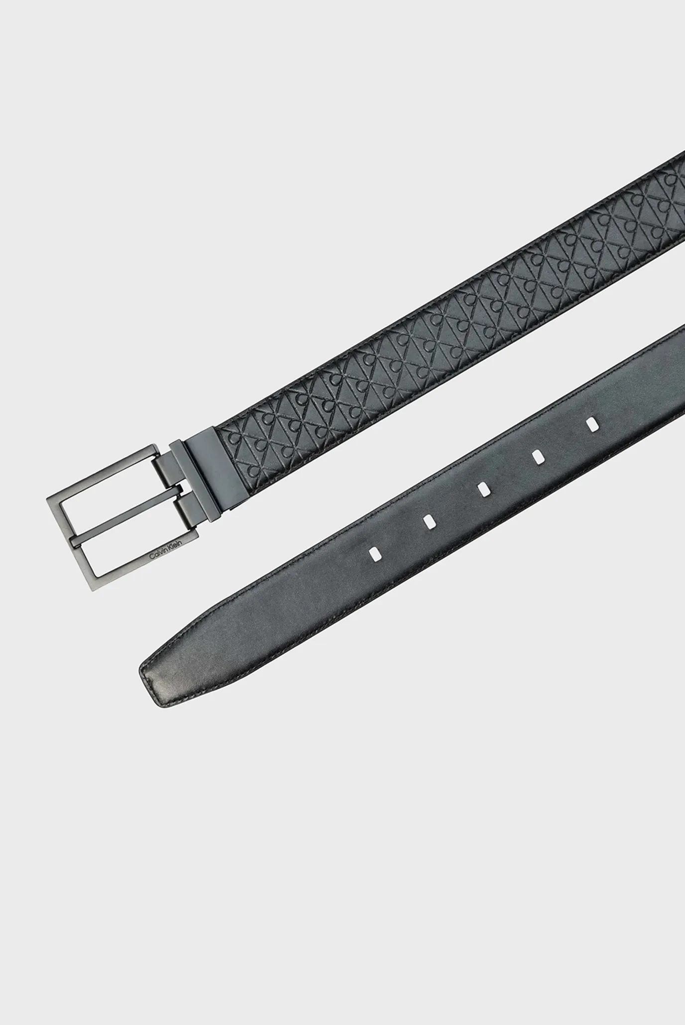 Ремень SQUARE BUCKLE SMOOTH AOP 32MM RE 4