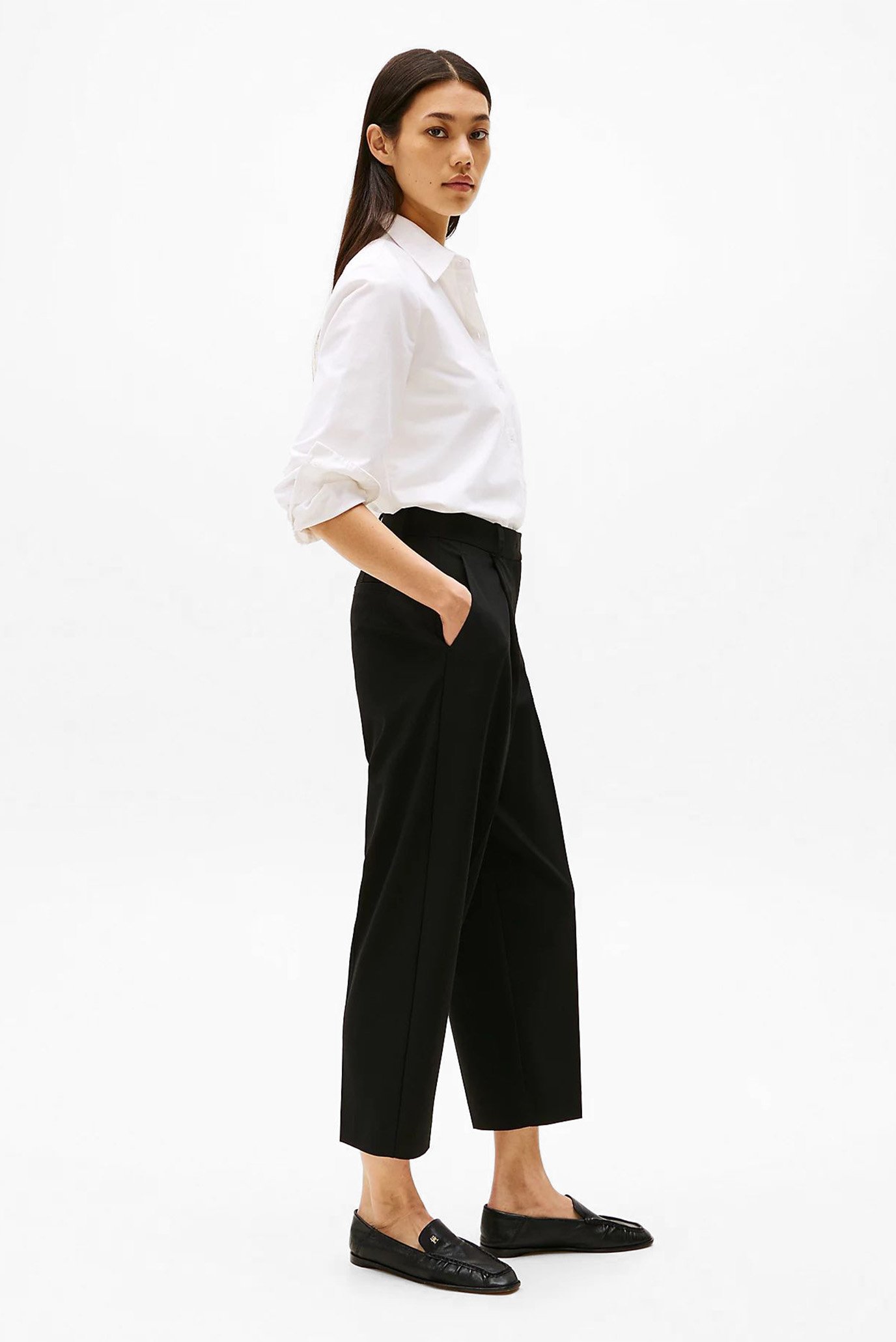 Штаны LW BI-STRETCH TAPERED PANTSTommy Hilfiger Штаны LW BI-STRETCH TAPERED PANTS 4
