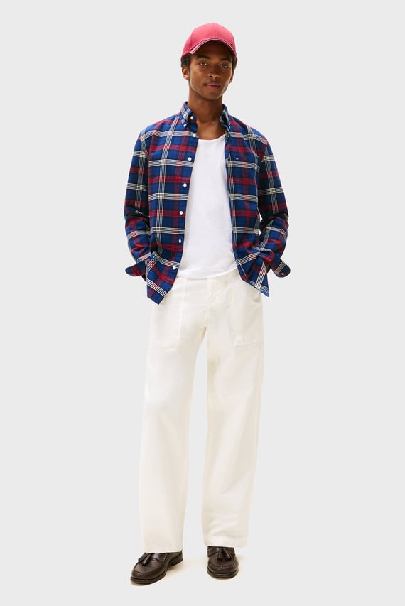 Рубашка/HERIT OXFD RWB CHECK RF SHIRT