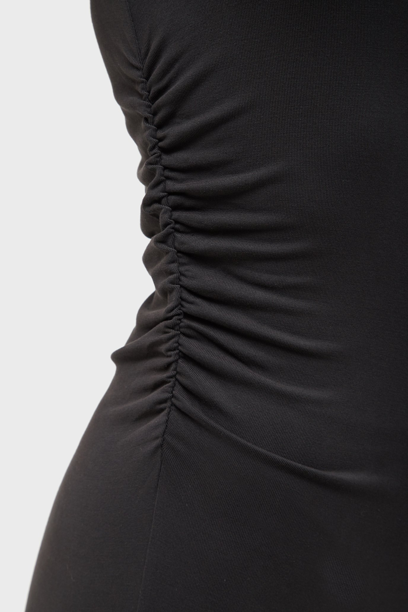 Женское черное платье MODAL DETAIL 5