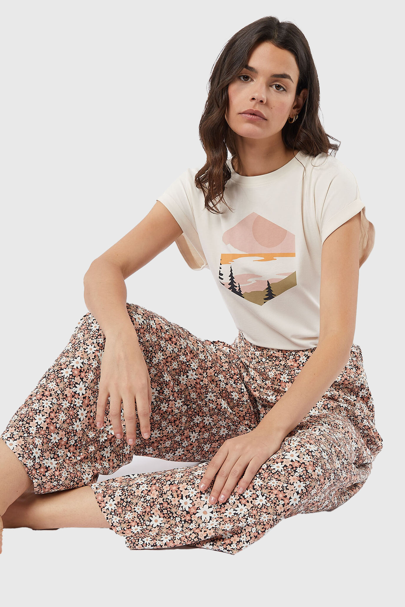 Женская белая футболка HEDDA 4