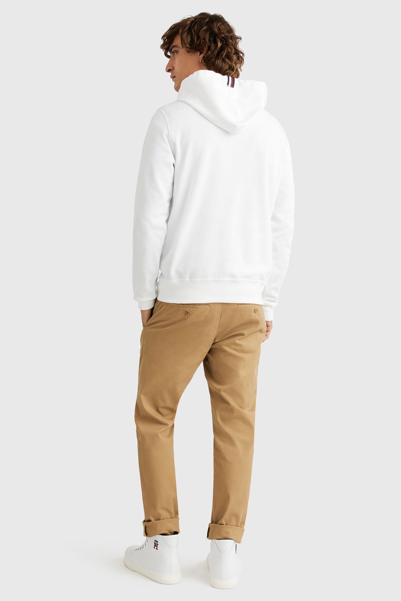 Мужское белое худи IM ICON 6