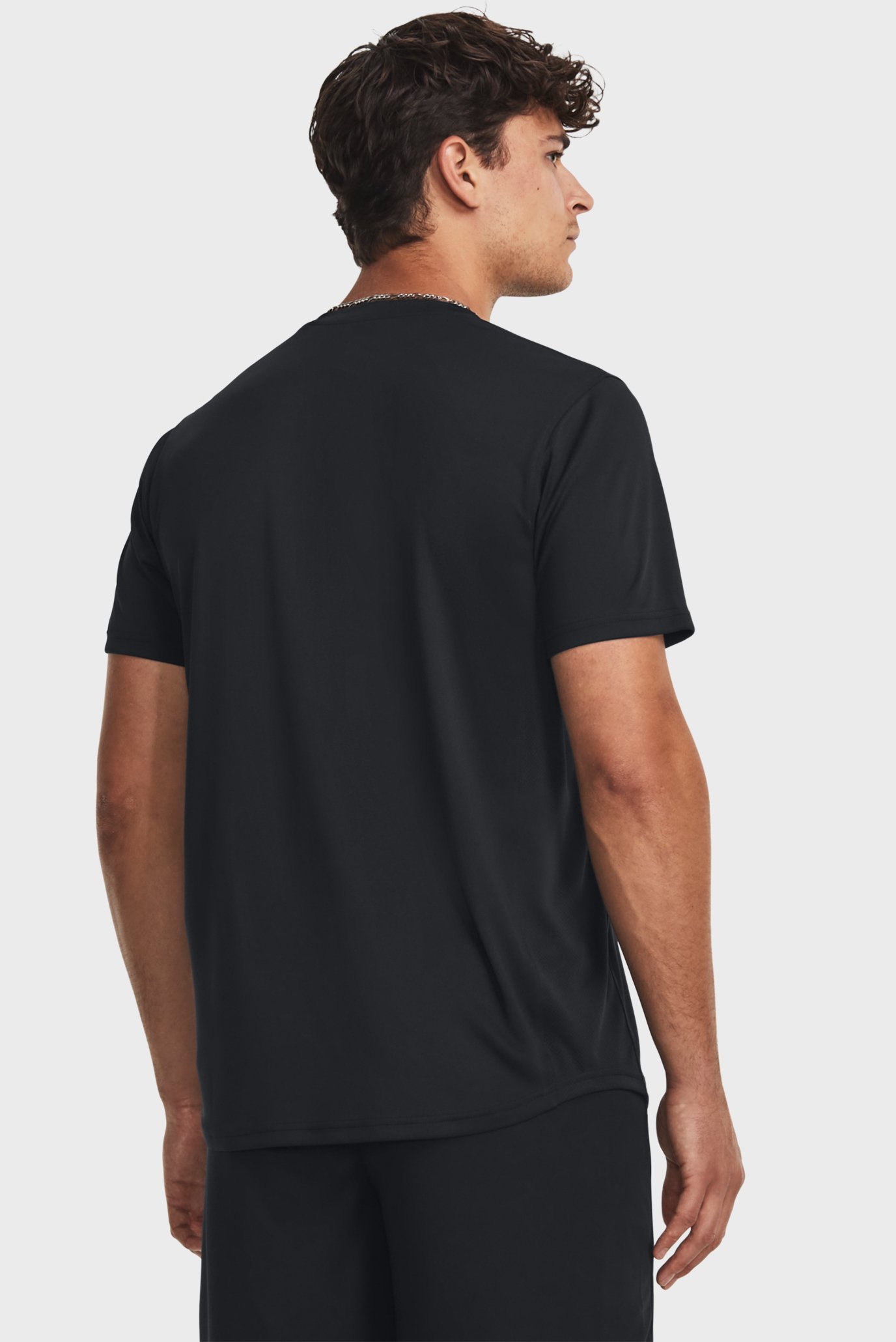 Мужская черная футболка UA M's Ch. Train SSUnder Armour Мужская черная футболка UA M's Ch. Train SS 3