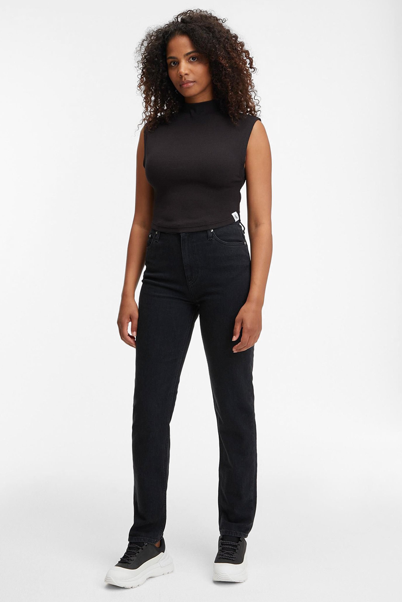 Майка TAB RIB MOCK NECK TANK 3