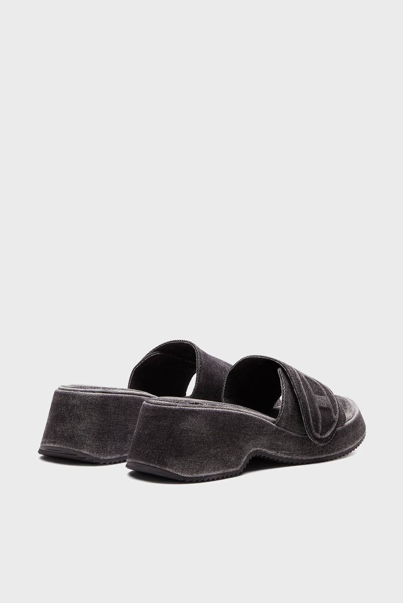 Женские черные мюли OVAL DDiesel Женские черные мюли OVAL D 4