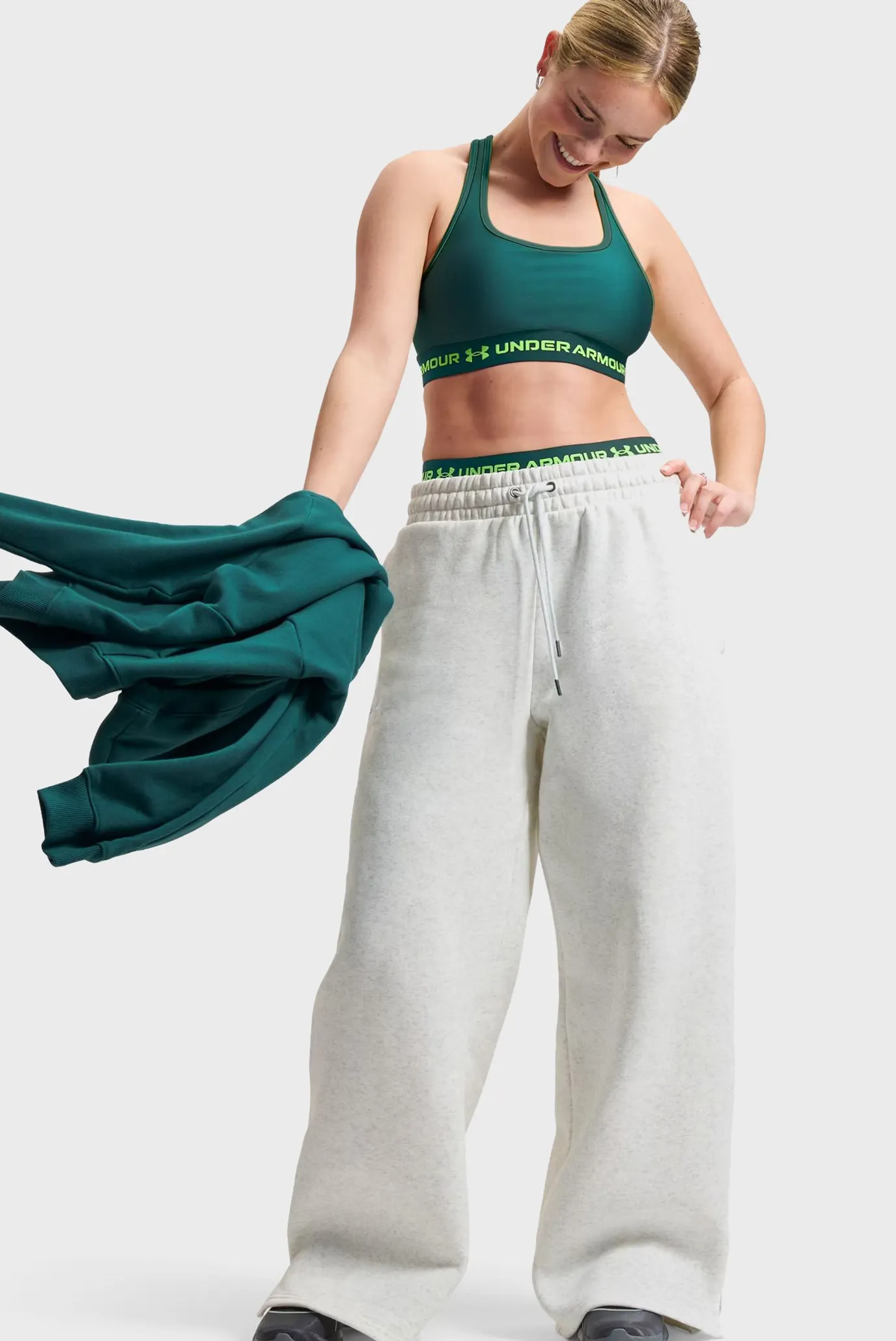 Топ Crossback Mid Bra-GRN 7