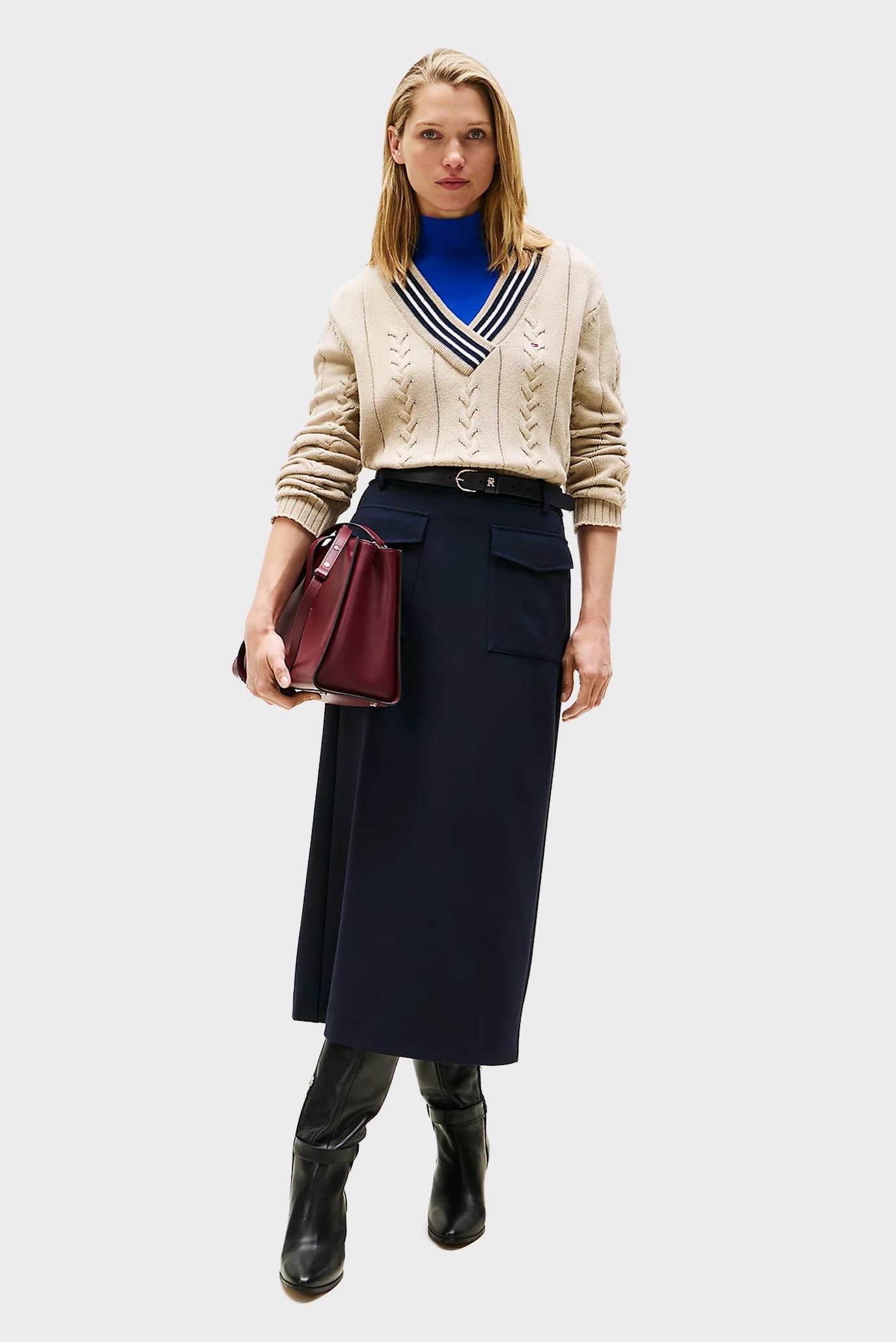 Юбка PUNTO TAILORED MIDI SKIRT 2